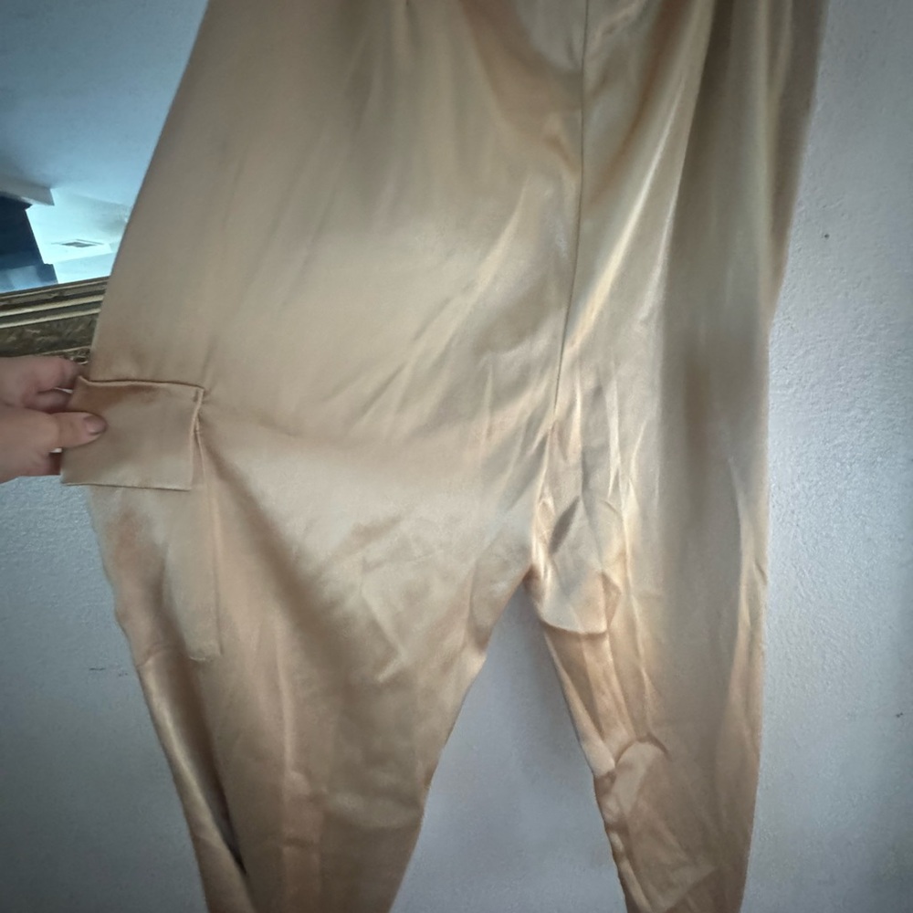 Aritzia Babaton Refined Satin Cargo Pant - Picture 4 of 6